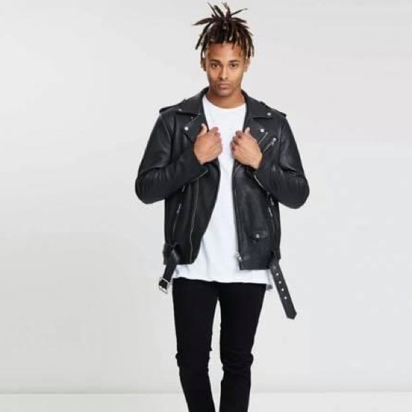 PATRON SAINT OF PM BIKER JACKET - Picture 2 of 11